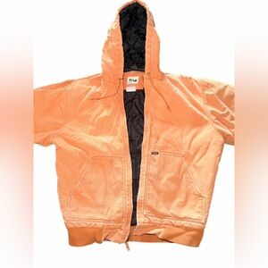 Distressed Key Large Brown Coat